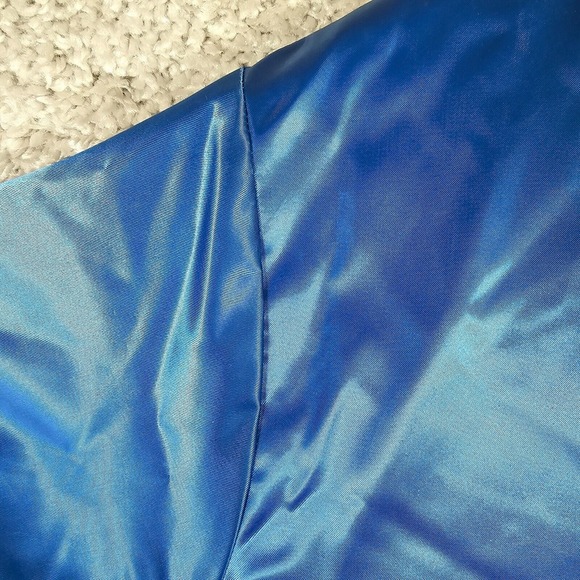 Vintage Locker Line New England Patriots Jacket Mens XL NFL Satin Snap Front - Picture 11 of 15